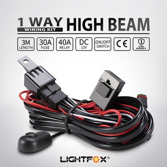 Led Hid Wiring Loom Harness with DT Plug
