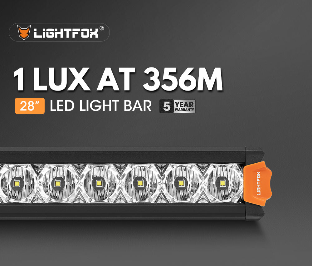 Vega Series 28inch Osram LED Light Bar 1Lux @ 356m 10,358 Lumens