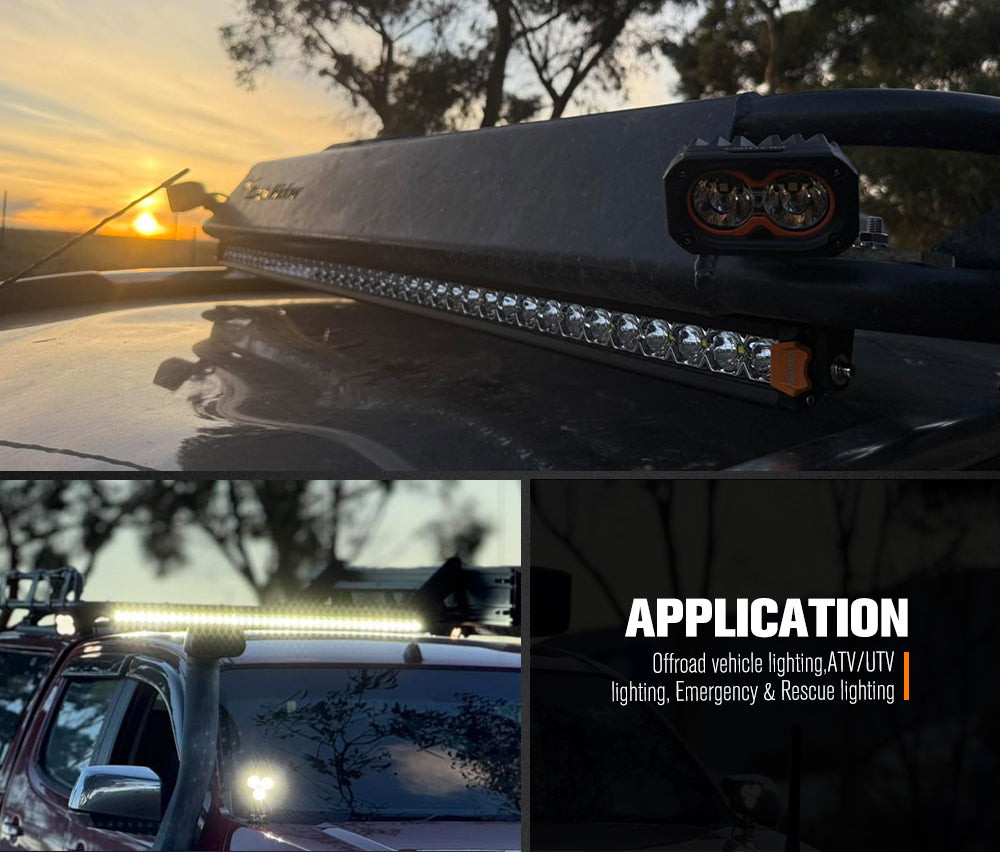 Vega Series 40inch Osram LED Light Bar 1Lux @ 431m 14,475 Lumens