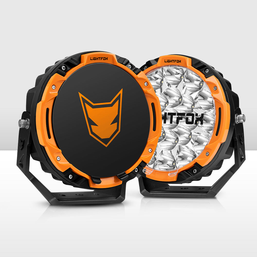 Lightfox Starrix 7inch Osram LED Driving Light 1Lux@1,287M IP68 15,366 lumen